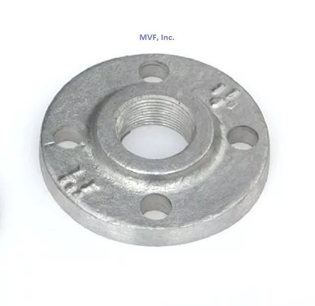 2" 125 Raised Face (RF) Threaded Flange Aluminum A356-F ANSI-B16.1 USA <A509110