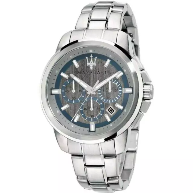 Orologio Uomo Maserati Successo Acciaio R8873621006 NUOVO E ORIGINALE