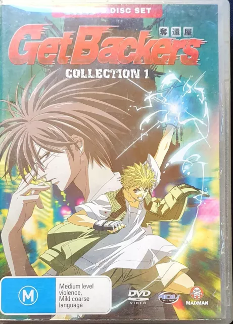 Get Backers 2-DVD Lot Anime Series Volumes 8 9 Eps 36-45 ADV Films  GetBackers