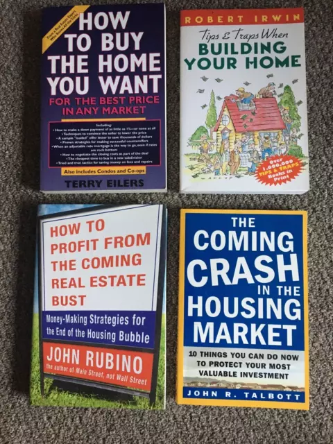 REAL ESTATE (4) Book Lot BUILDING YOUR HOME Buy the Home You Want COMING CRASH