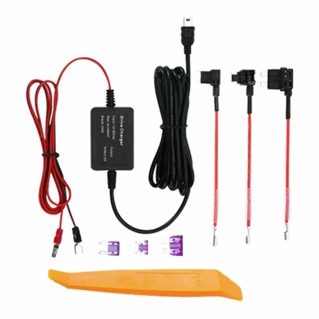 Car Hard Wire Kit DVR Box Set For Recorder Dash Cam Camera GPS Nextbase Mini USB