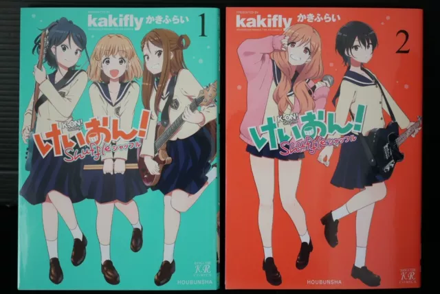 K-ON! VOL.1-4 Complete set Comics Manga Anime Kakifly HOUBUNSHA