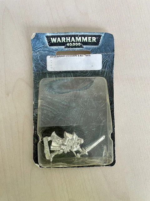 Warhammer 40k Sisters of Battle Sister Superior Bolt Pistol Metal crainsword