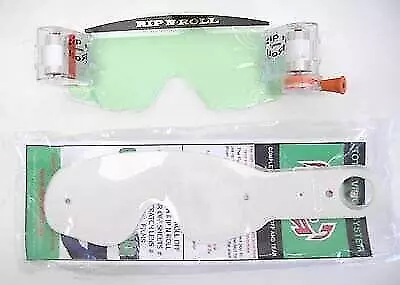 EKS X brand GOGGLES TVS MOTOCROSS ENDURO Total Vision Systems RIP N ROLL RNR