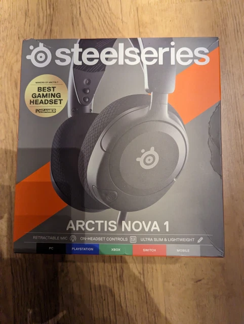 Steelseries Arctis Nova 1 Gaming Headset Black