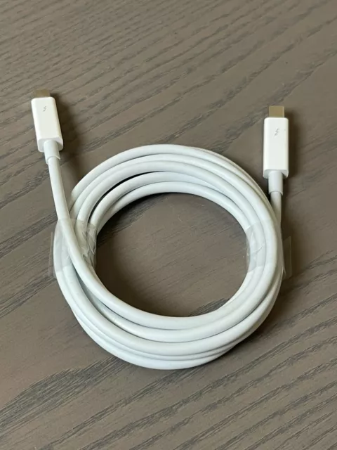 Cable Apple Thunderbolt 2m Blanco - MD861LL/A