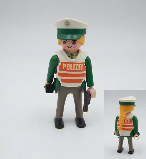 PLAYMOBIL FIGURINE OFFICIER de police série 5 série 5460 forces