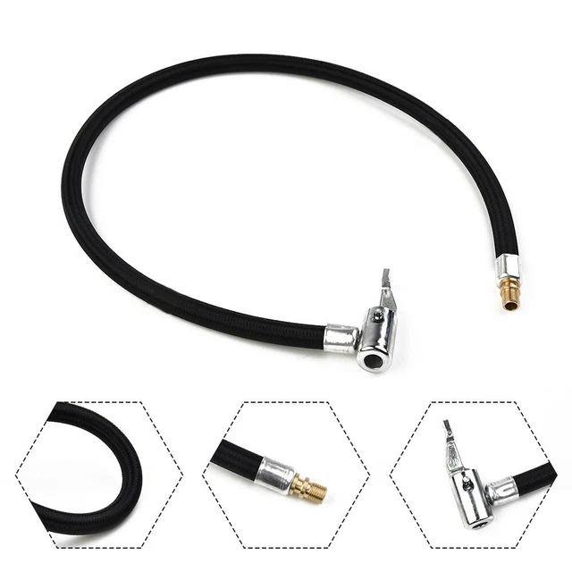 Adaptateur de tuyau gonfleur de pneu adapté à divers pneus durable et pratique