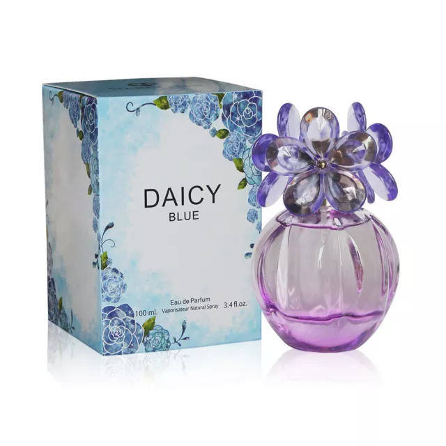 Secret Plus Daicy Blue Cologne for Women Eau de Parfum 3.4 oz 100 ml / FL1048