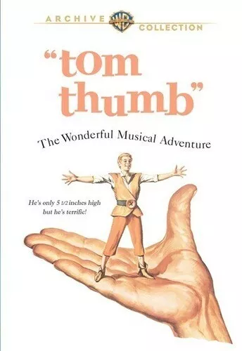 DVD Tom Thumb (1958) NEW Russ Tamblyn, Peter Sellers