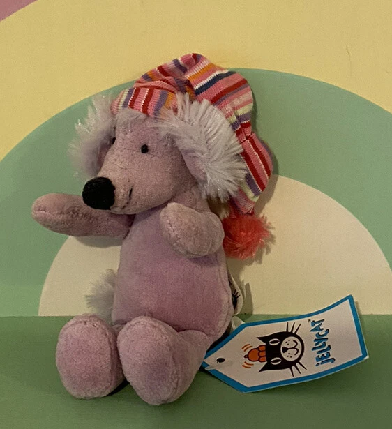 JELLYCAT LITTLE SLEEPYHEAD Poodle Dog Nightcap Bedtime Hat 5" £79.99