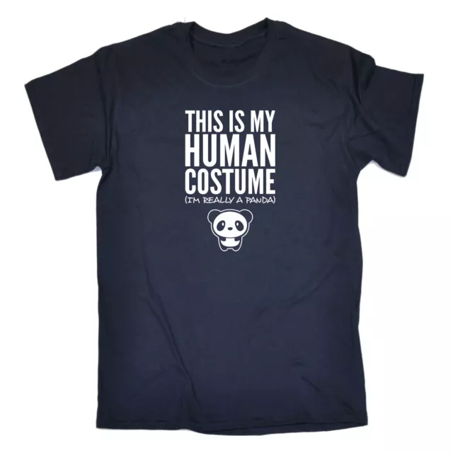 Funny Novelty T-Shirt Mens tee TShirt - Panda This Is My Human Costume