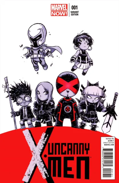 Uncanny X-Men (3rd Series) #1 (Skottie Young variant) VF/NM; Marvel | Bendis - w