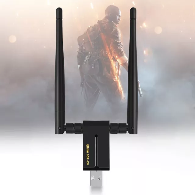 Gaming Network Card USB Wireless Dongle Network Card for PC Desktop Laptop