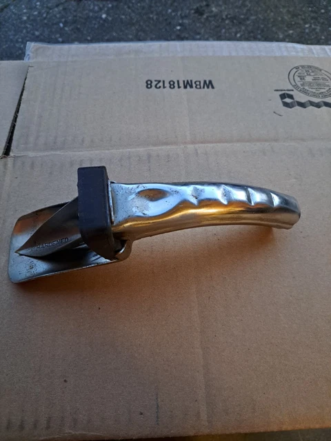 Quart Can Opener New Huffman 1009 Oil Can POURING Spout Metal CHROME Harden Tool