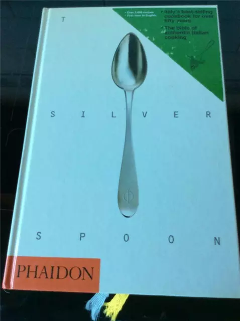 PHAIDON The Silver Spoon Iconic Italian Cookbook Best Seller 50 Years Hardcover