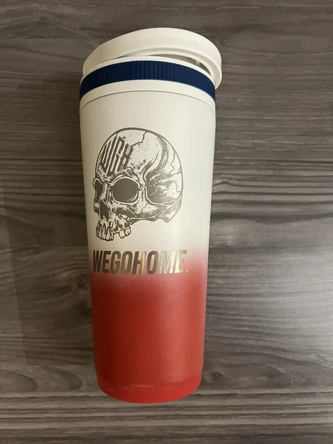We Go Home, agitador de hielo botella agitadora de 26 oz, agitador de proteínas y acero inoxidable