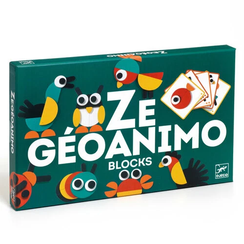 Djeco Ze Geoanimo Madera Formas