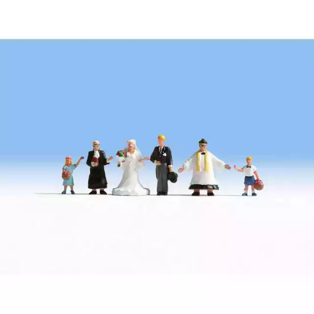 Noch 15860 1/87 H0 Personnages Figurines Jour De Mariage Ho
