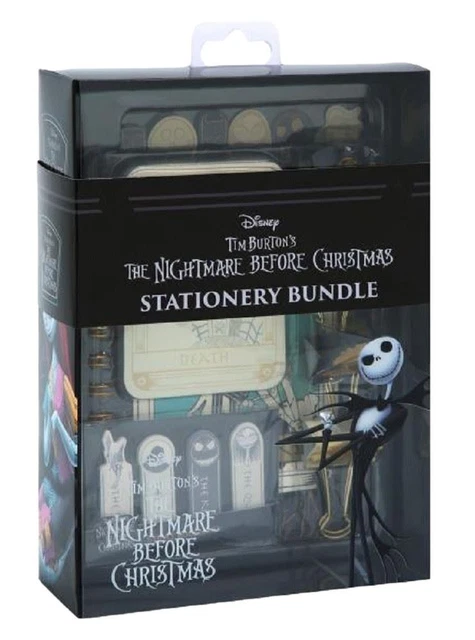 STATIONARY BUNDLE Tim Burtons The Nightmare Before Christmas 27 01 stationary-bundle-tim-burtons-the-nightmare-before-christmas-27-01
