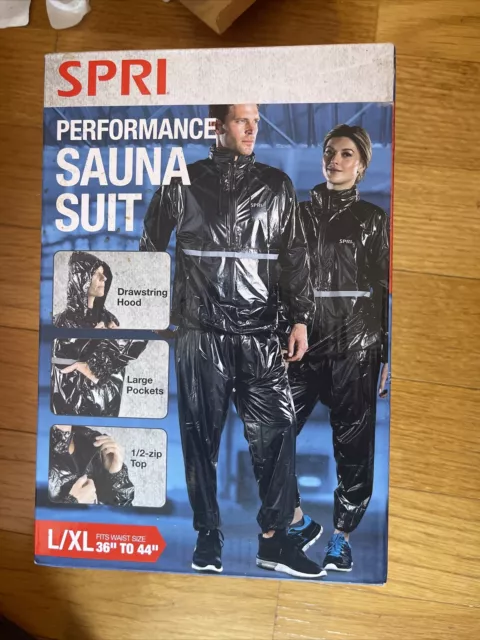 VINTAGE RARE NEW in Box AJAY Sauna Suit His Hers Fun Fitness