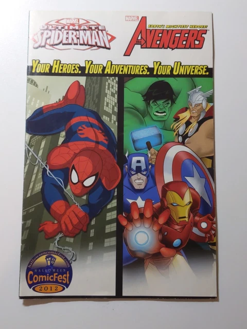 Marvel Universe Avengers and Ultimate Spiderman # 1 ComicFest 2012 Comic Book