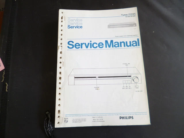 Servizio Manuale di Istruzioni per Philips B5 X21 A Servizio Manuale di Istruzioni per Philips B5 X21 A