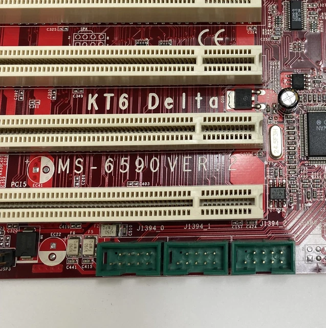 6590 MSI MS-6590 VER: 2 / KT6 Delta Socket 462 / Socket A Motherboard and ...