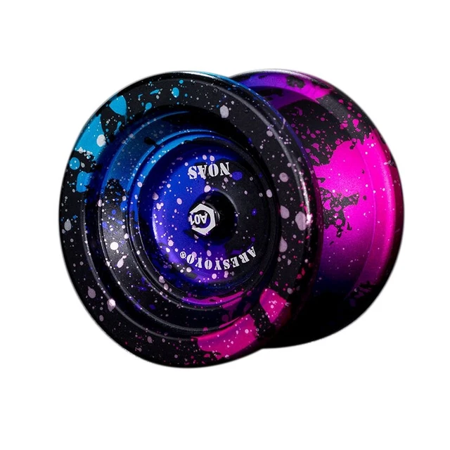 AO1 Butterfly Metal Alloy Aluminum Yoyo Professional with 10 Ball Bearin E2O1