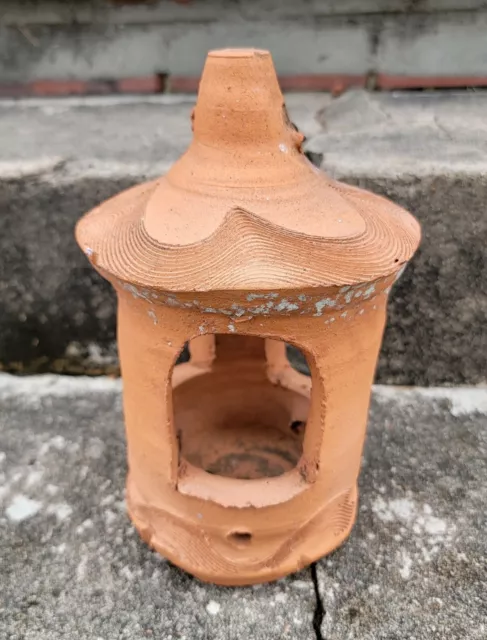Vintage Hewell Pottery Birdhouse Gillsville Georgia Vintage Hewell Pottery Birdhouse Gillsville Georgia