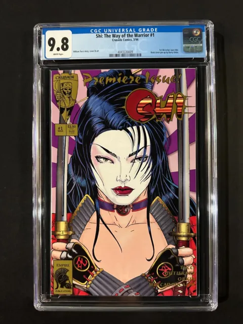Shi: The Way of the Warrior #1 CGC 9.8 (1994) - 1st Shi in her own title, Pin-up