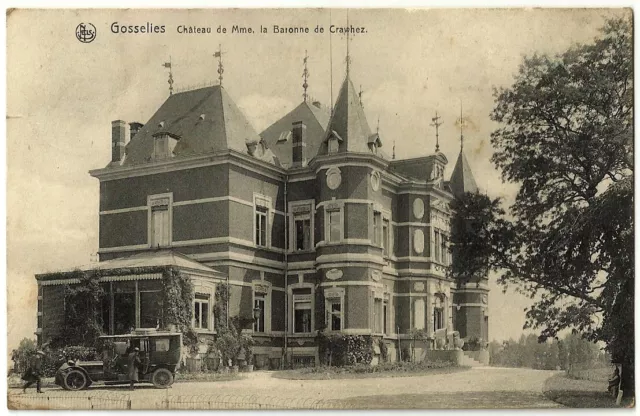 Belgique,Gosselies,Chateau de la Baronne de Crawhez.