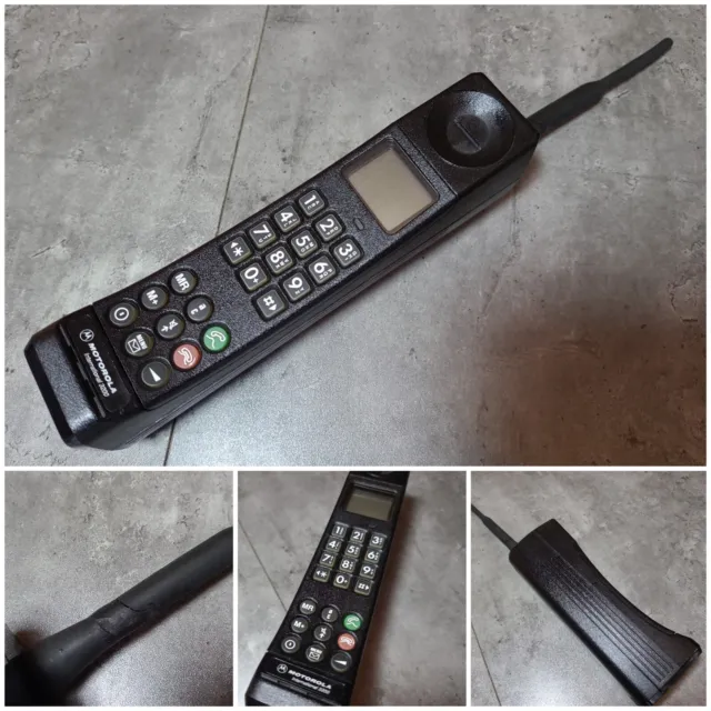 Tres Rare Collection 1Er Telephone Sms Brique Motorola International 3000