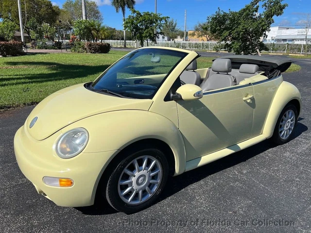 2005 Volkswagen New Beetle Convertible GLS Automatic 2005 Volkswagen New Beetle Convertible GLS Automatic