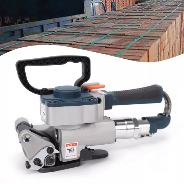 Pneumatic Strapping Machine PP PET Plastic Packing Tool Banding Packaging Balers