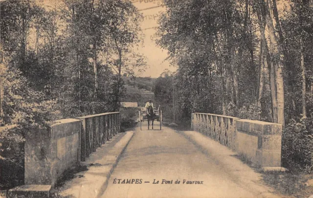 Cpa 91 Etampes Le Pont De Vauroux