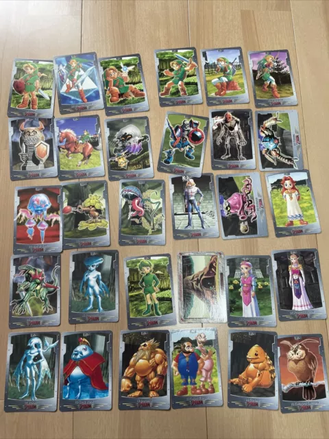 The Legend of Zelda BANDAI trading card 30 cards set carddass