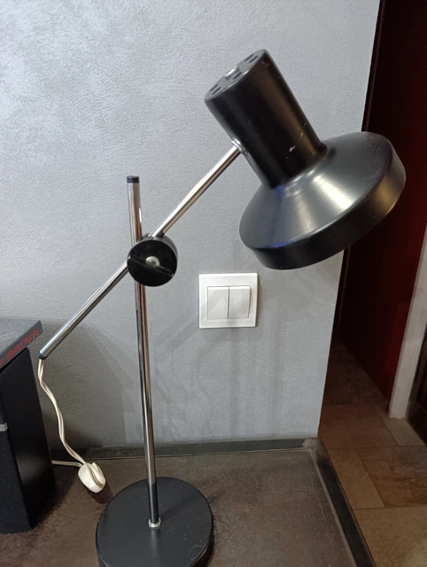 Lampe de bureau télescopique claire IKEA Espressivo vintage, ère spatiale rétro des années 1990 - France