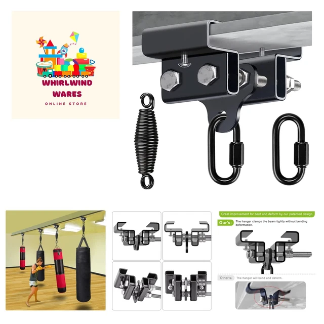HEAVY DUTY STEEL Beam Hanger, Heavy Bag Mount, I Beam Heavy Bag Hanger