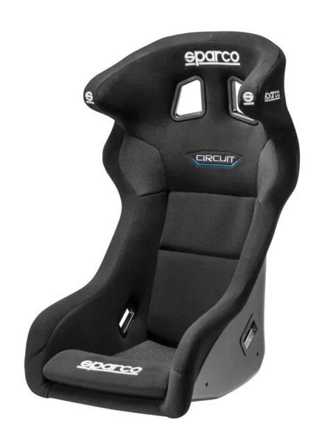 Sparco CIRCUIT QRT Rennsitz Rennsport Rallye Fiberglas Schwarz FIA-zugelassenes