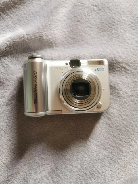 Canon Power Shot A610 Digital Camera 5,0 MP 4x opt. Zoom, für Ersatzteile