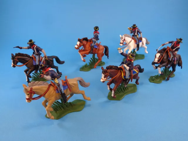 BRITAINS DSG * 54th MASSACHUSETTS VOLUNTEER MOUNTED * US CIVIL WAR* TOY SOLDIERS