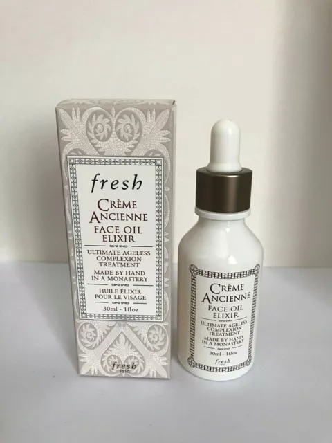Fresh Creme Ancienne Face Oil Elixir Complexion Treatment-1oz/30ml-NIB