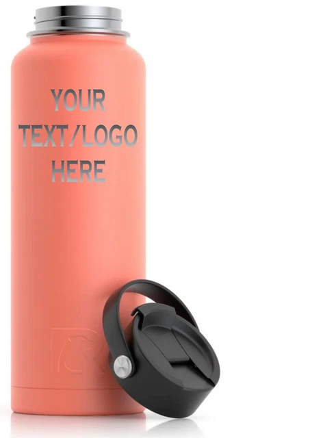 RTIC 36oz Laser Engraved Water Bottle Tumbler
