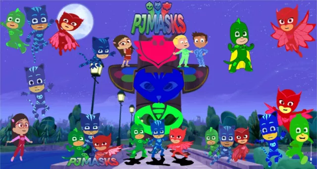 18 Clipart Pigiamini Pj Masks Immagini Vettoriale Vector Eps Cartone Bambini