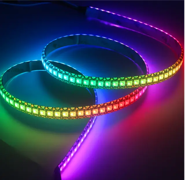 5M 16.4FT WS2811 Addressable Dream Color 150/300 5050 RGB Pixel LED Strip Light