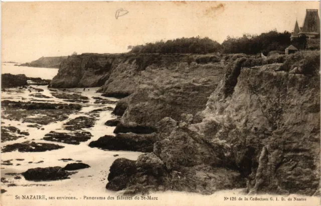CPA St-NAZAIRE ses approx. - Panorama of the Cliffs of St-Mare (589682)