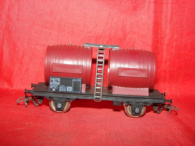 JEP HO WAGON TYPE BI-FOUDRE VINS ET ALCOOLS 3 RAIL