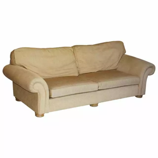 Tetrad Hand Made In England Somerville Four Seater Large Fabric Upholstered Sofa