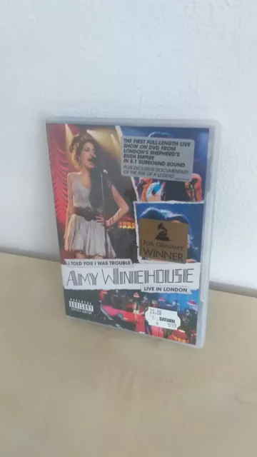 Amy Winehouse - I Told You I Was Trouble (DVD, 2007)